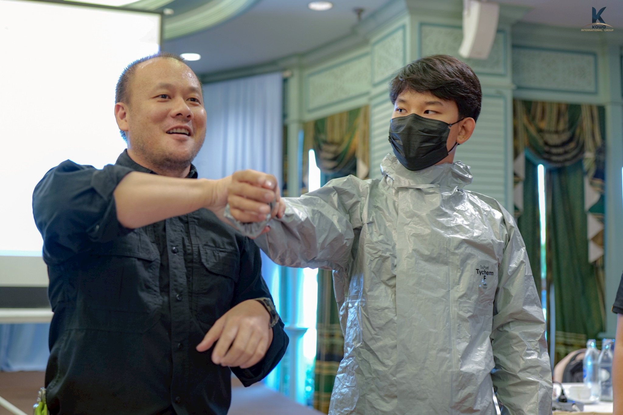Key training for safely handling chemicals and hazardous substances