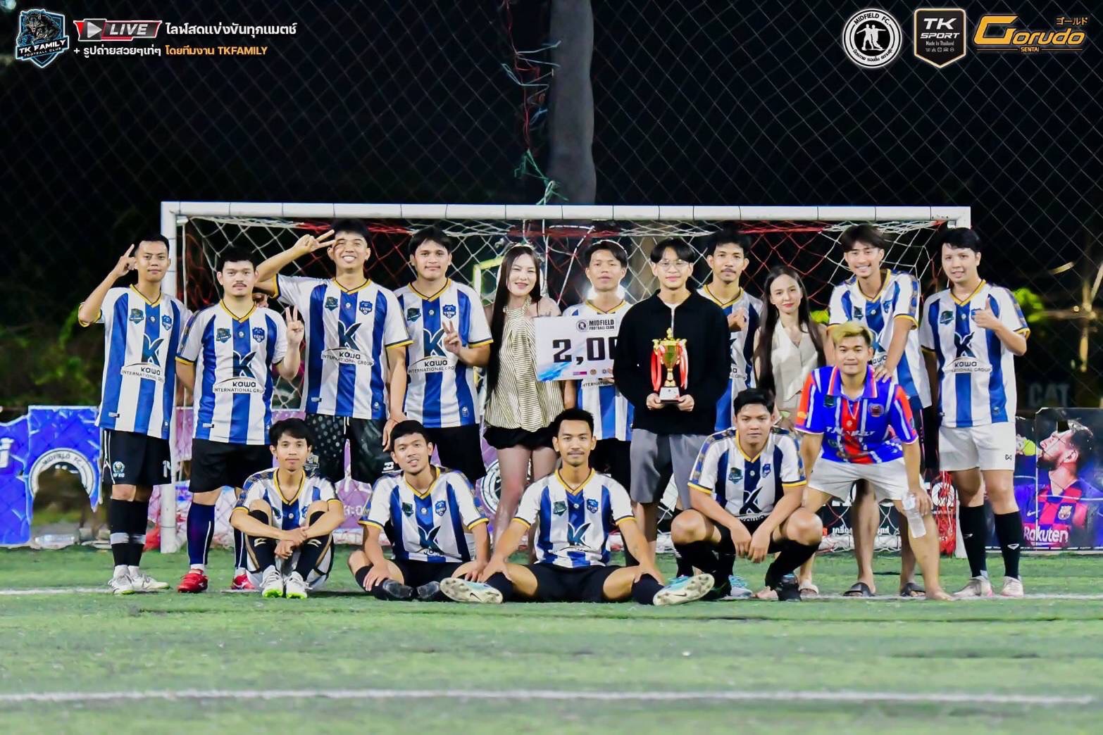 Congratulations to our team at Kawa International Group for winning the 2nd prize in the football tournament!